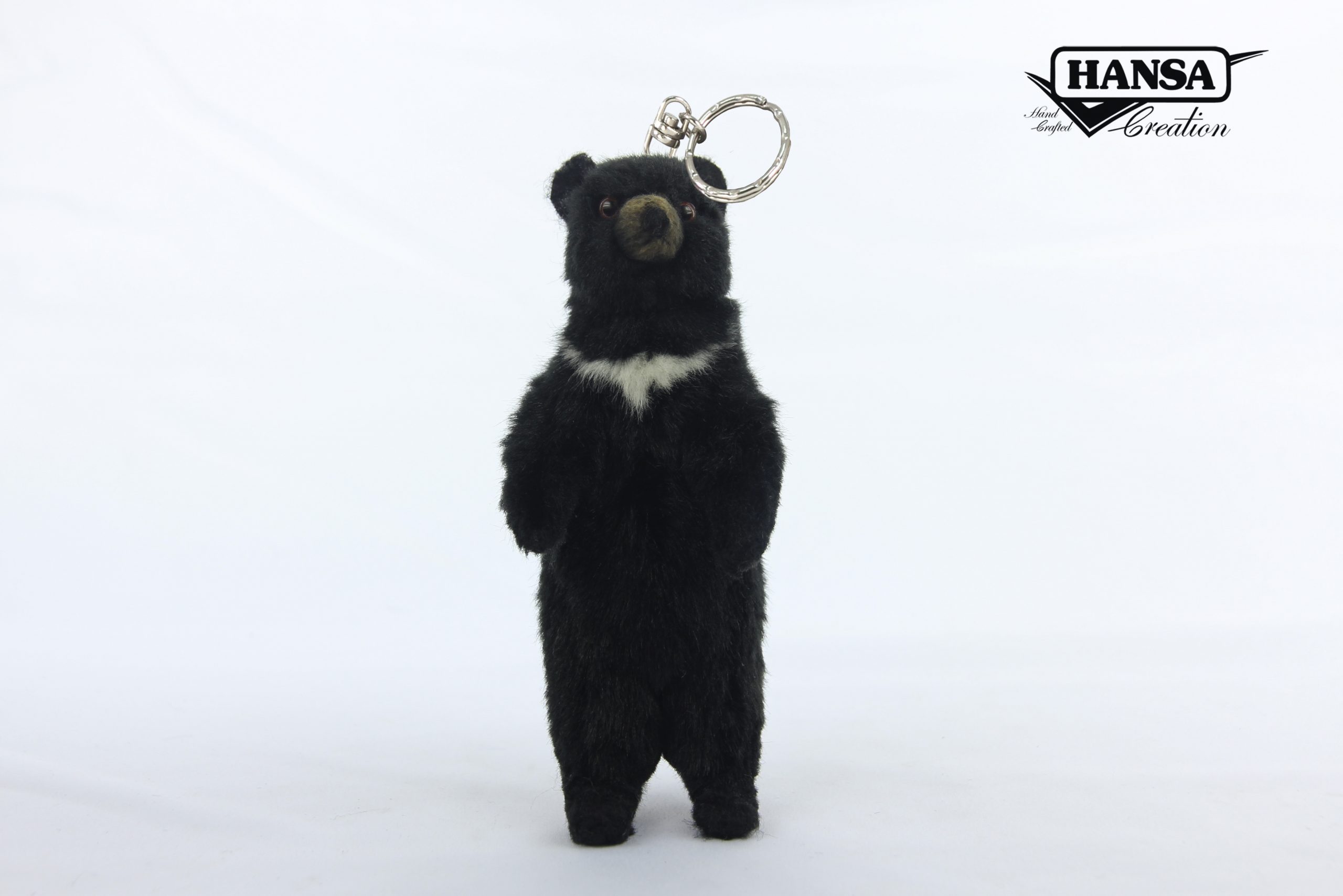 BLACK BEAR KEYCHAIN 7"L Shop Hansa Creation